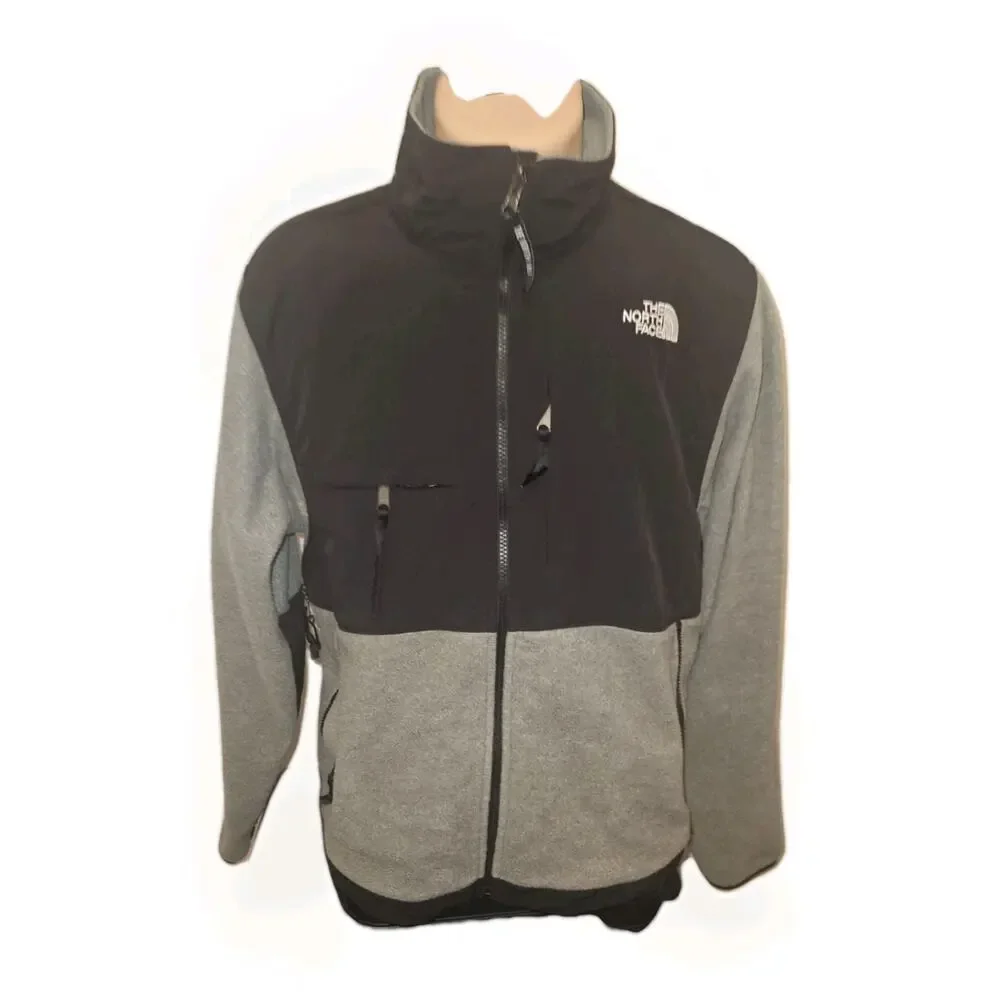 Men's The North Face Denali Retro Fleece Nylon Jacket Size Medium Black